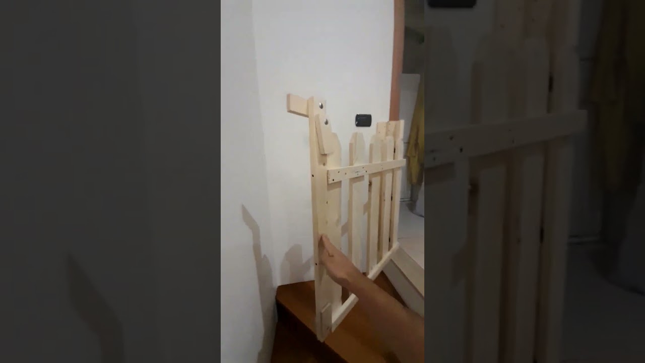 cancelletto protezione bimbi fai da te
