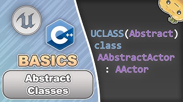 Abstract Classes in C++ for Unreal Engine in 3 Minutes!