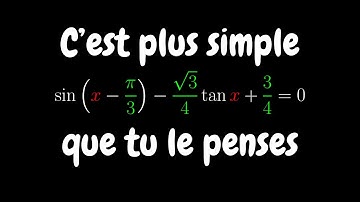 Une équation trigonométrique facile mais...| #challengingmathproblems