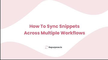 Creating YouTube Clips Once and Auto Sync Them Across ALL workflows.