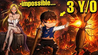⚔️ 3-Year-Old Boy Is a Sword Genius… But His MAGIC Is Even MORE INSANE! 🔥 | Manhwa Recap in Hindi 