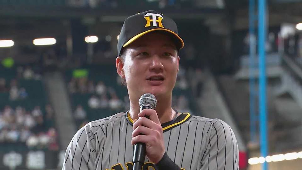 タイガース・渡邉諒選手ヒーローインタビュー 6月11日 北海道日本ハム