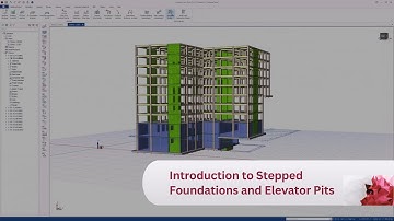 Introduction to Stepped Foundations and Elevator Pits | ProtaStructure 2024