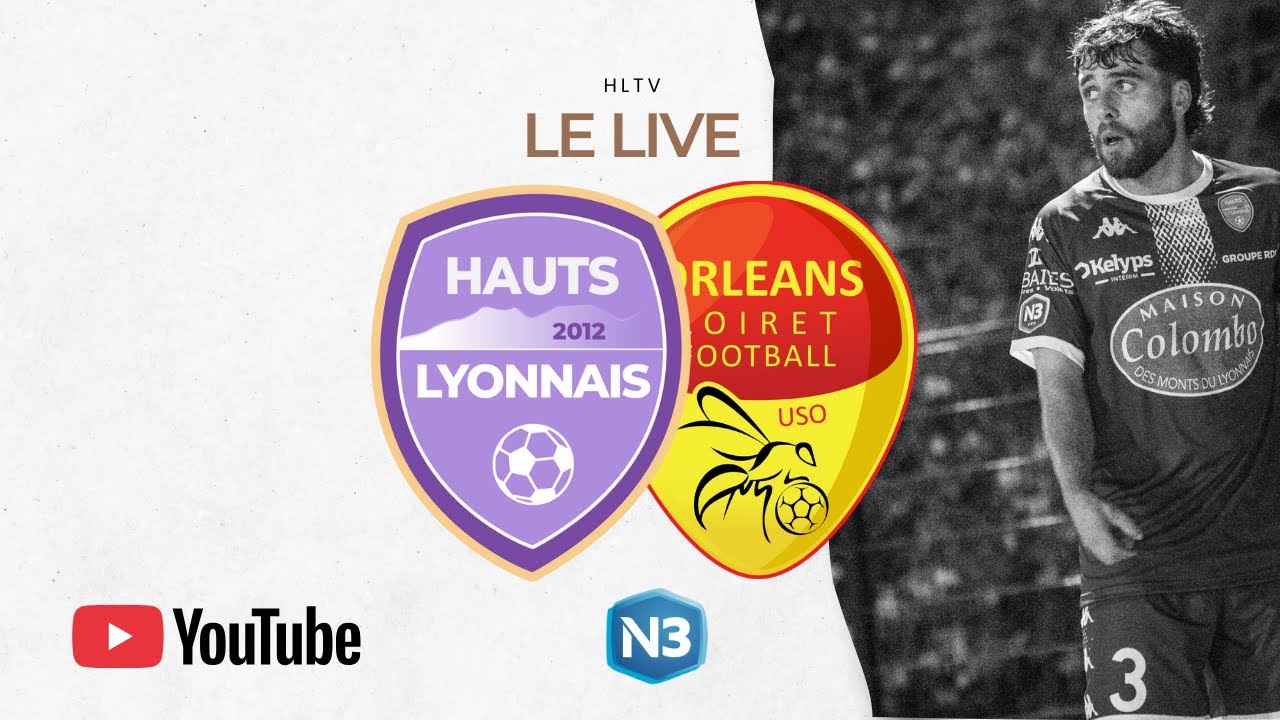 J12 Hauts Lyonnais - US Orléans |  CHAMPIONNAT N3