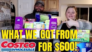 Costco Haul Large Family | $600+ Monthly Groceries