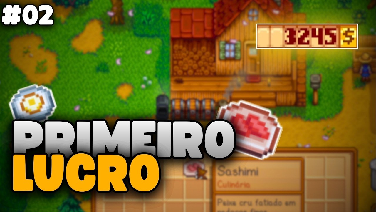 O PRIMEIRO lucro só vendendo comida… foi inesperado! #02