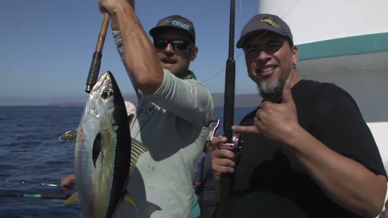 Chief Fishing at San Clemente Island