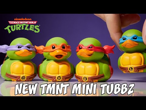 Teenage Mutant Ninja Turtles are BACK as Mini TUBBZ!