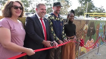 Greater Dandenong. My Place. My Community. Art Mural