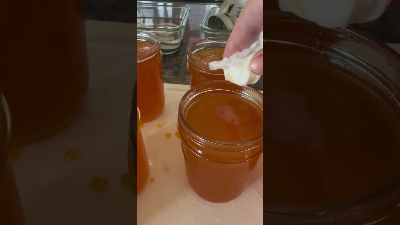 Apricot Syrup-read all rules of canning to avoid food poisoning. 
