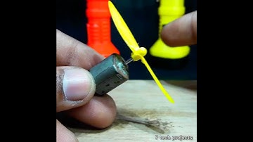 awesome powerfull usb fan🙄 / dc motor fan project / SanDisk pendrive fan #dcmotor