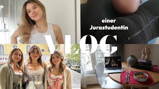 JURA-Staatsexamen Resultat (AHHH), Frühlingsfest, workouts & study time … 🏃🏼‍♀️🪩📚 // WOCHENVLOG