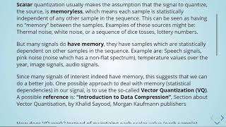 ADSP - 05 Vector Quantizer - 03 Scalar vs Vector Quantization