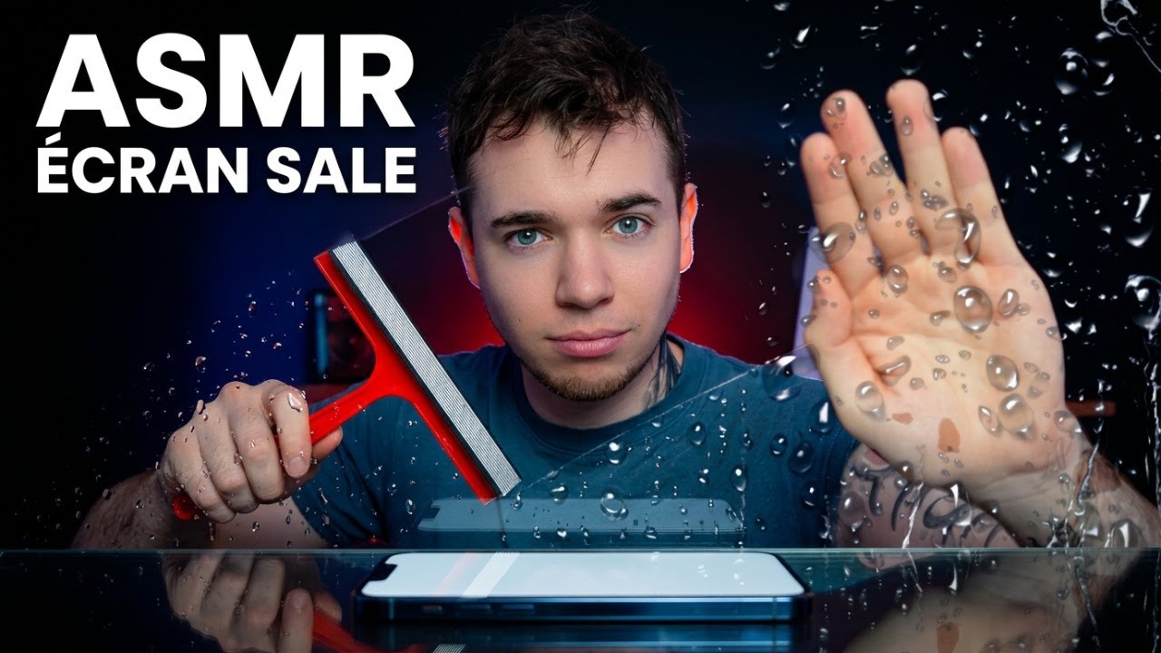 #ASMR : Je nettoie TON ÉCRAN HYPER SALE !