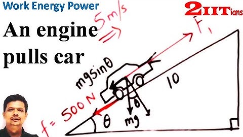 Work Energy Power Q9  Class 11 Nootan Physics  Numericals