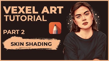 VEXEL ART TIPS + TUTORIAL | [ PART 2 SKIN SHADING ] | AUTODESK SKETCHBOOK
