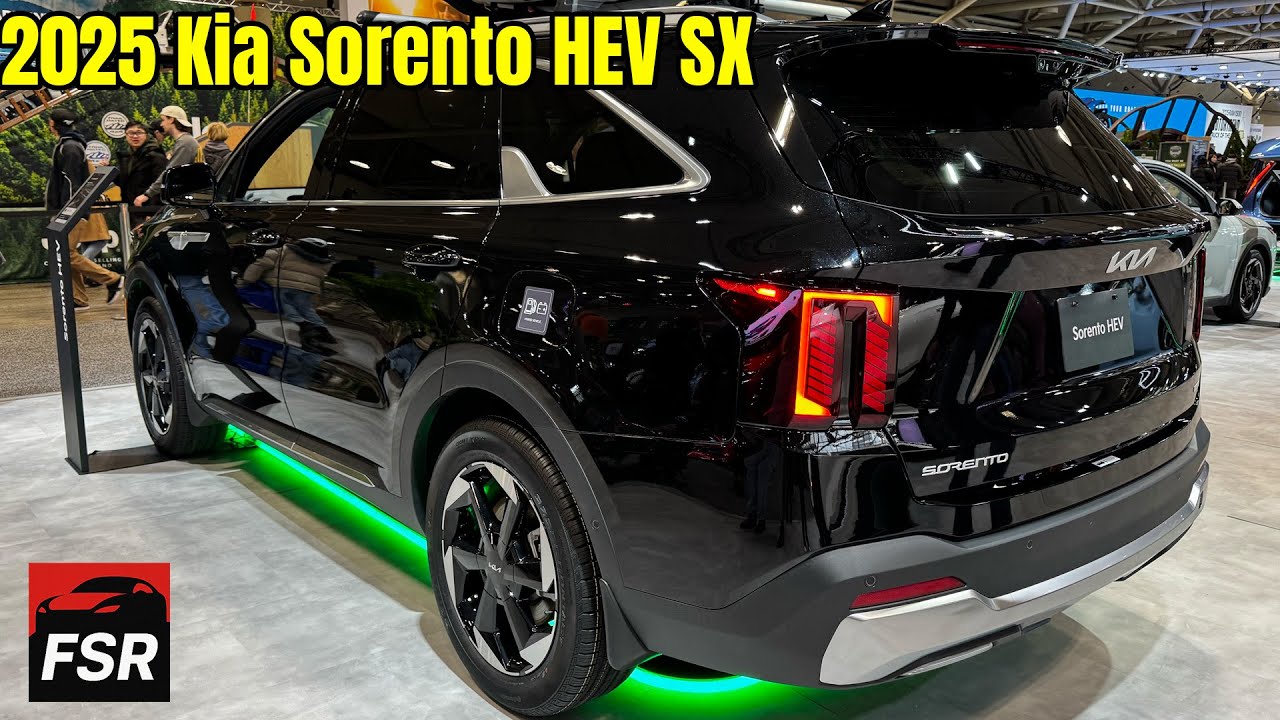 2025 Kia Sorento HEV SX – Modern Hybrid SUV with Efficiency and Style