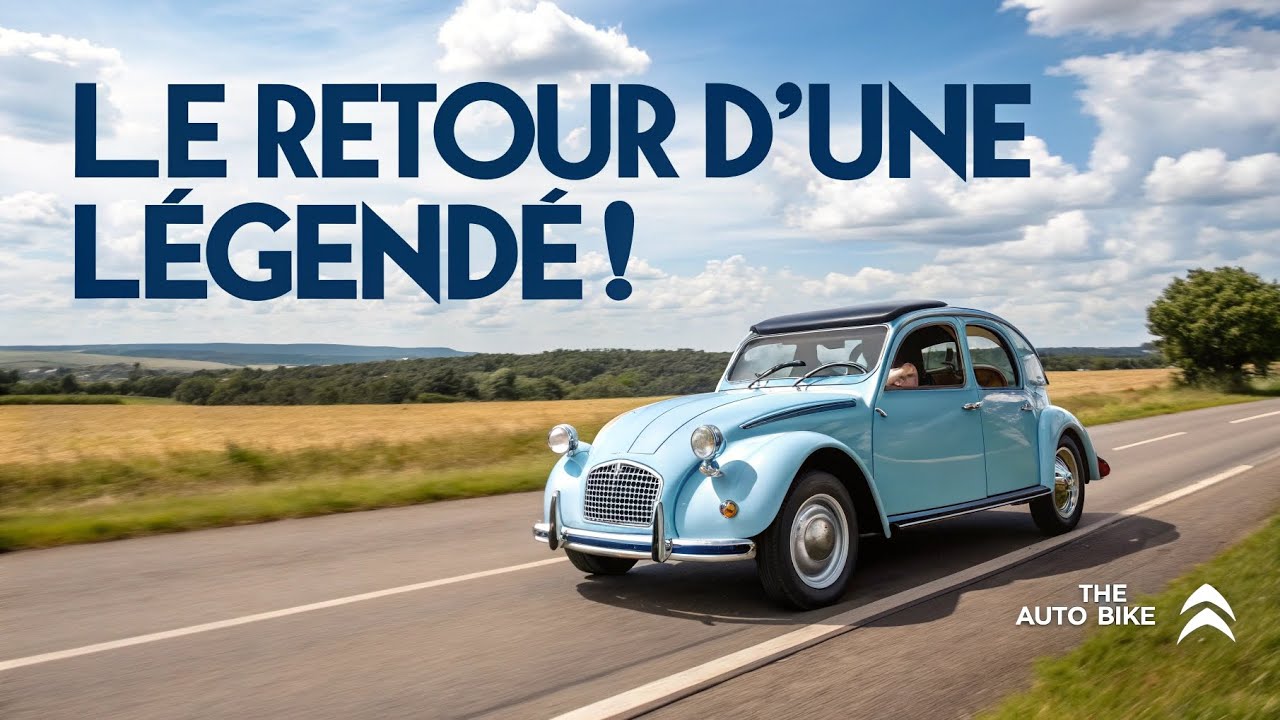 Citroën 2CV 2025 - Le Retour de la Légende Française - YouTube
