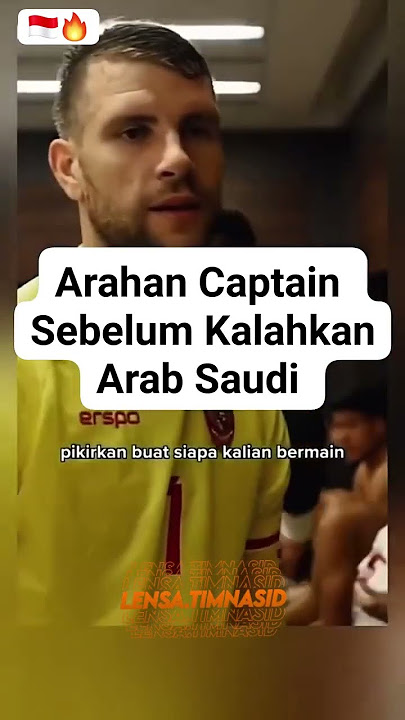 Kata Kata Pembakar Semangat Dari Kapten Timnas Kita