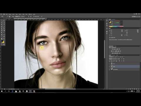 doge and burn-ის ტუტორიალი photoshop-ში