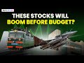 Rail & Defence Stocks Surge Ahead of Budget! Is This Just the Beginning? | NDTV Profit