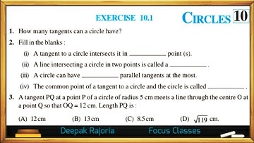 Class 10 Ex 10.1 q1, q2, q3, q4 (Circles), Ncert, Draw a circle and two lines parallel to a given