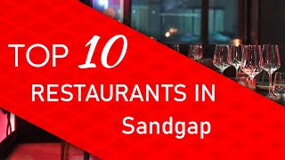 Top 10 best Restaurants in Sandgap, Kentucky