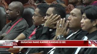 -Gugatan Paslon Rano Karno-Embay Mulya Syarief Tidak Diterima