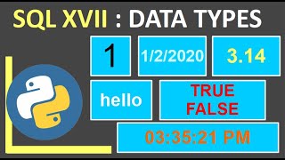 SQL Data Types: Data Science Code