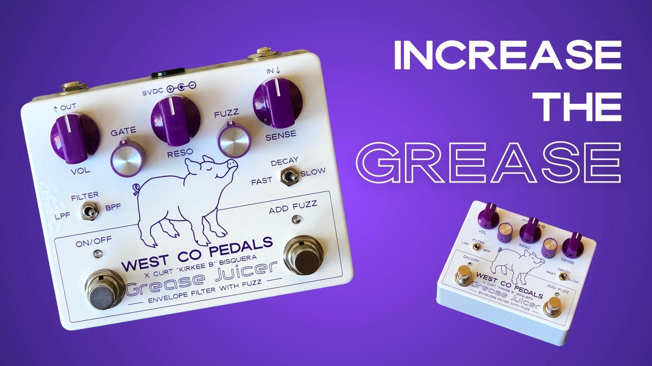 NEW WEST CO PEDALS GREASE JUICER V2 INCREASE THE GREASE YouTube