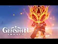 Gamings lion wushou dance  fireworks cutscene animation  lantern rite 2024  genshin impact 44