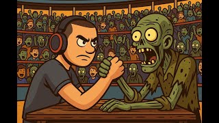 Face-Off with a ZOMBIE?! My Toughest Fight Yet in Zombie Waves! 🧟⚔️ screenshot 3