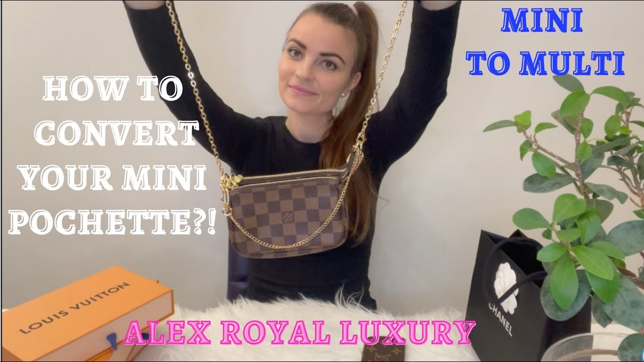 👛 How to turn a Louis Vuitton Pochette Accessoires into a