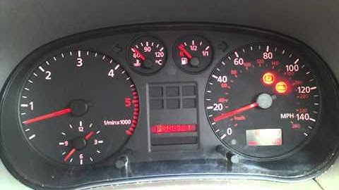 Vagcom instrument cluster output test...Audi A3 8P