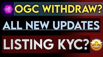 Ogc Withdraw | Ogc Kyc Kaise Kare ? | Ogc New Update | Ogc Tocken Claim Update