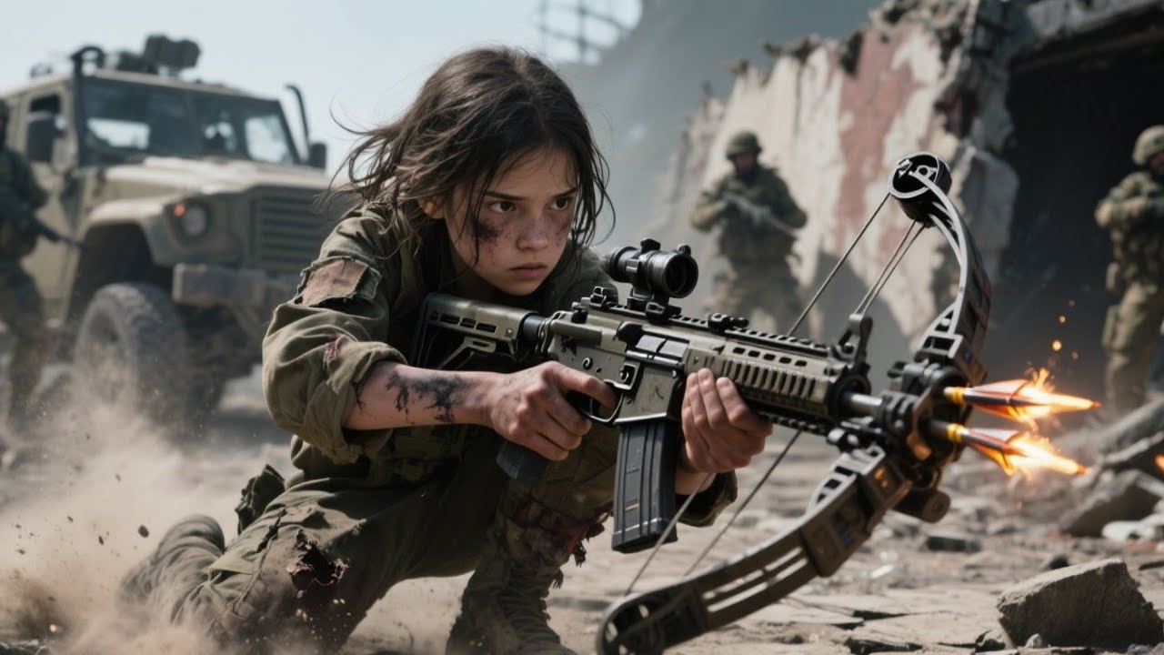 She Cast Her Gun Aside!” — Terror Spread as the Girl Lifted a Crossbow Fitted with Explosive Shots