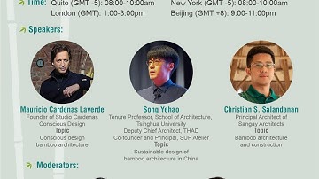 Webinar | Architectural use of bamboo culms