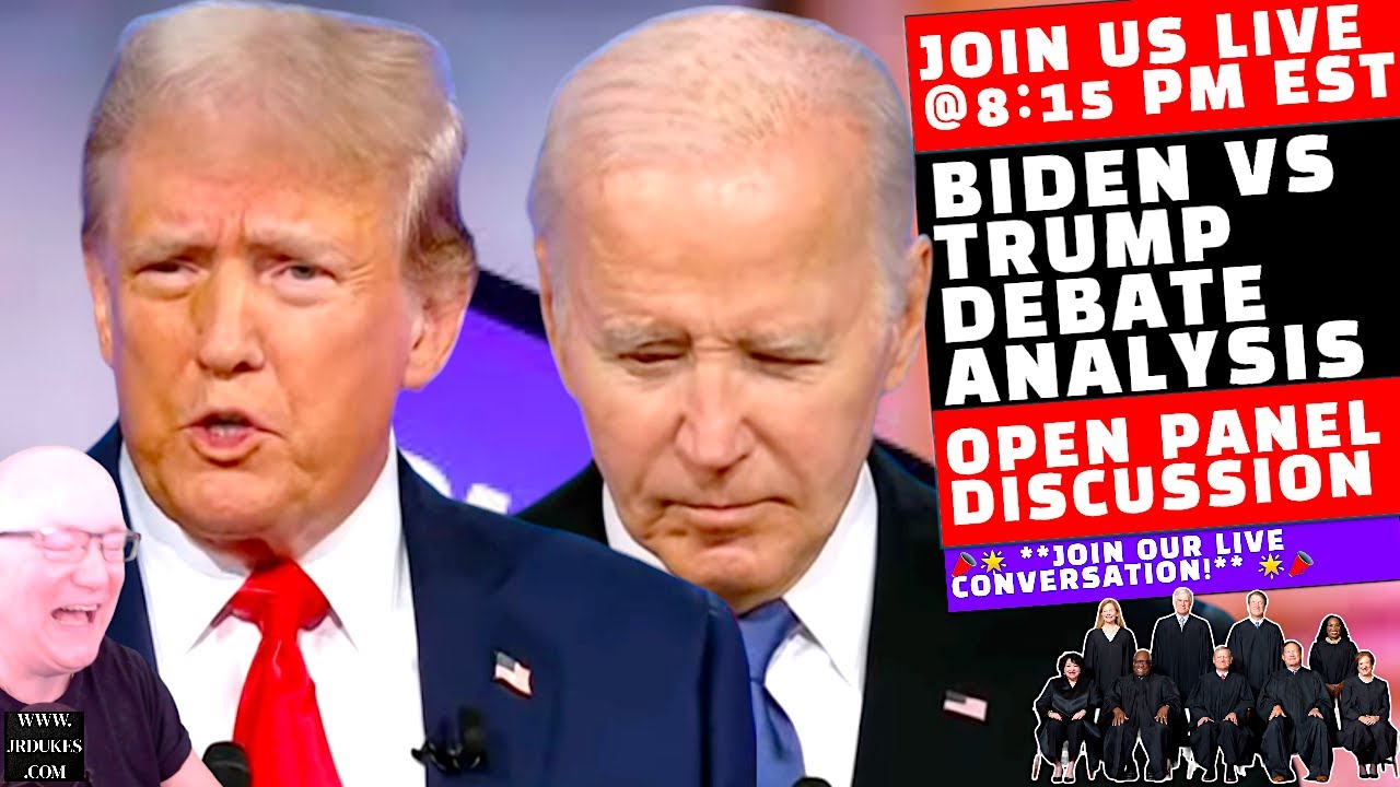 Biden vs Trump Debate Disaster & Key Supreme Court Decisions! Join the Discussion! 