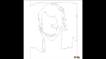 Draw Joker Face using 3 lines of python code #shorts #coding #programming