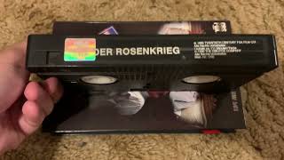 The War Of The Roses 1990 German Vhs Pal