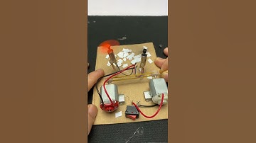 Dc motor to drone motor new power transfer project experiment #dcmotor #tech #experiment #short #diy