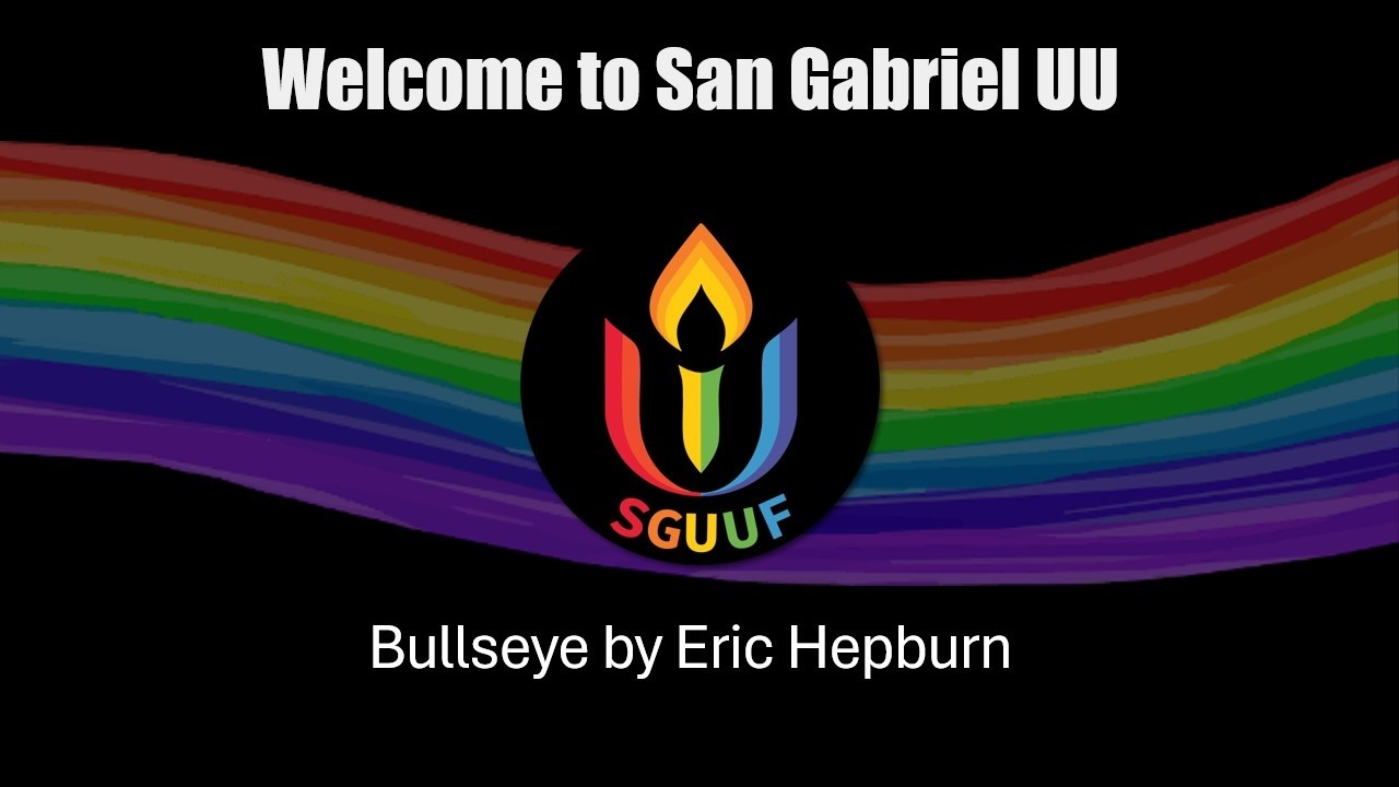 October 4, 2026 Worship Service - Bullseye by Eric Hepburn