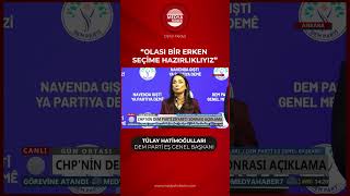 🚩CHP'nin DEM Parti ziyareti sonrası açıklama yapılıyor