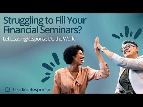 Struggling to Fill Your Financial Seminars? Let LeadingResponse Do the Work! - video from LeadingResponse
