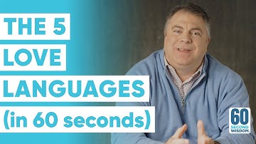 The 5 Love Languages (in 60 seconds) - Matthew Kelly - 60 Second Wisdom @The5LoveLanguages