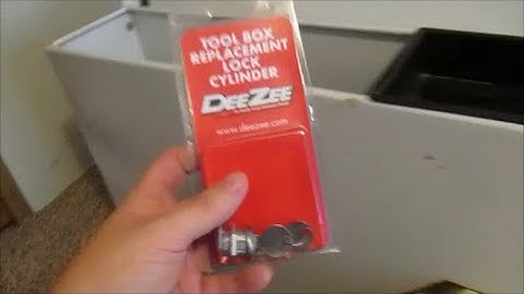 Toolbox Lock Replacement