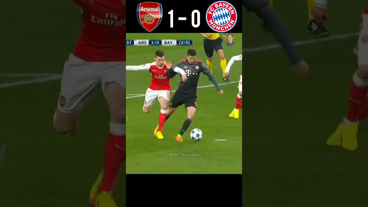 Arsenal vs Bayern Munich 2017 UEFA Champions League Round Of 16 Highlights 