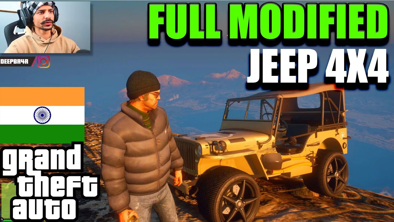 JEEP AND FERRRARI FULL MODIFIELD HO GYI !!! INDIAN GTA \