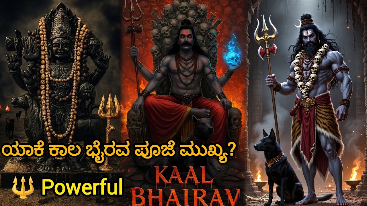 🔱 Powerful Kala Bhairava | ನಿಮ್ಮ ಜೀವನದಲ್ಲಿ ಕೆಟ್ಟ ಸಮಯವೇ? ಕಾಲಭೈರವನು ಪರಿಹಾರ | #kalabairava 