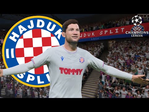 FIFA 22  Hajduk Split vs Valencia - UEFA Champions League